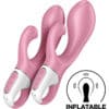 SATISFYER - AIR PUMP BUNNY 2 ROSA - piKanteo | Despierta tu lado más piKante