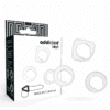 ADDICTED TOYS - SET 3 ANILLOS PENE CLEAR - piKanteo | Despierta tu lado más piKante