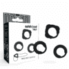 ADDICTED TOYS - SET 3 ANILLOS PENE NEGRO - piKanteo | Despierta tu lado más piKante
