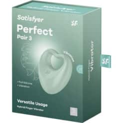 SATISFYER - PERFECT PAIR 3 VERDE - piKanteo | Despierta tu lado más piKante