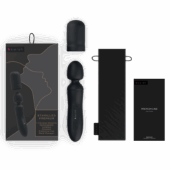B SWISH - BTHRILLED VIBRADOR WAND PREMIUM NEGRO - piKanteo | Despierta tu lado más piKante
