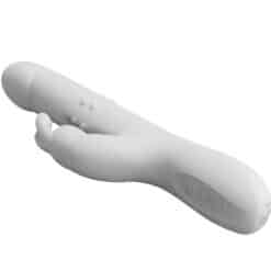 PRETTY LOVE - REESE VIBRADOR CON ROTACIÓN PLATEADO - piKanteo | Despierta tu lado más piKante