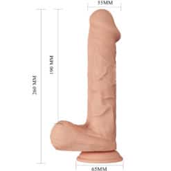 BAILE - BEAUTIFUL ENCOUNTER BERGRISI DILDO REALÍSTICO FLEXIBLE 26 CM NATURAL - piKanteo | Despierta tu lado más piKante