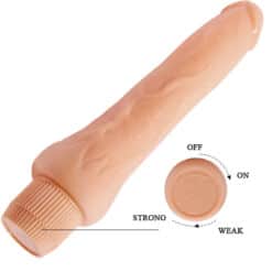 BAILE - BÁRBARA VIBRADOR REALÍSTICO 25 CM - piKanteo | Despierta tu lado más piKante