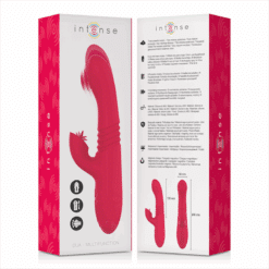 INTENSE - DUA VIBRADOR MULTIFUNCIÓN RECARGABLE UP & DOWN CON LENGUA ROJO - piKanteo | Despierta tu lado más piKante