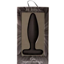 JE JOUE - EGON PLUG ANAL VIBRADOR NEGRO - piKanteo | Despierta tu lado más piKante