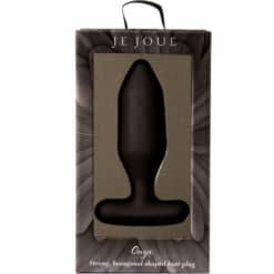 JE JOUE - ONYX PLUG ANAL VIBRADOR NEGRO - piKanteo | Despierta tu lado más piKante