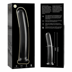NEBULA SERIES BY IBIZA - MODELO 9 DILDO CRISTAL TRANSPARENTE 15.5 CM -O- 2.5 CM - piKanteo | Despierta tu lado más piKante