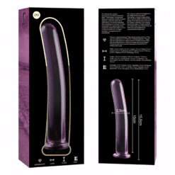 NEBULA SERIES BY IBIZA - MODELO 9 DILDO CRISTAL ROSA 15.5 CM -O- 2.5 CM - piKanteo | Despierta tu lado más piKante