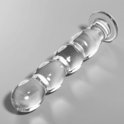 Alternative view of NEBULA SERIES BY IBIZA - MODELO 10 DILDO CRISTAL TRANSPARENTE 16.5 CM -O- 3.5 CM