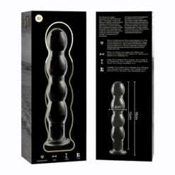NEBULA SERIES BY IBIZA - MODELO 10 DILDO CRISTAL TRANSPARENTE 16.5 CM -O- 3.5 CM - piKanteo | Despierta tu lado más piKante