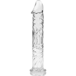 NEBULA SERIES BY IBIZA - MODELO 12 DILDO CRISTAL TRANSPARENTE 17 CM -O- 3.5 CM - piKanteo | Despierta tu lado más piKante