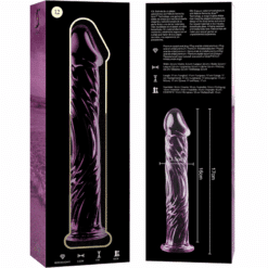 NEBULA SERIES BY IBIZA - MODELO 12 DILDO CRISTAL ROSA 17 CM -O- 3.5 CM - piKanteo | Despierta tu lado más piKante