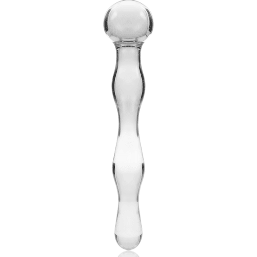 NEBULA SERIES BY IBIZA - MODELO 13 DILDO CRISTAL TRANSPARENTE 18 CM -O- 3.5 CM - Imagen 5