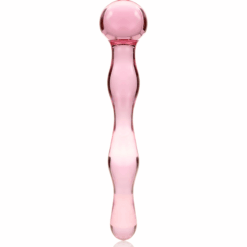 NEBULA SERIES BY IBIZA - MODELO 13 DILDO CRISTAL ROSA 18 CM -O- 3.5 CM - piKanteo | Despierta tu lado más piKante