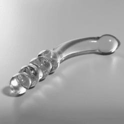 Alternative view of NEBULA SERIES BY IBIZA - MODELO 14 DILDO CRISTAL TRANSPARENTE 18.5 CM -O- 3 CM