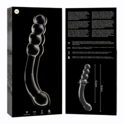 NEBULA SERIES BY IBIZA - MODELO 14 DILDO CRISTAL TRANSPARENTE 18.5 CM -O- 3 CM - piKanteo | Despierta tu lado más piKante