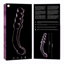 NEBULA SERIES BY IBIZA - MODELO 14 DILDO CRISTAL ROSA 18.5 CM -O- 3 CM - piKanteo | Despierta tu lado más piKante