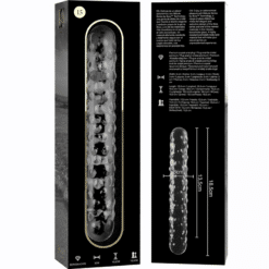 NEBULA SERIES BY IBIZA - MODELO 15 DILDO CRISTAL TRANSPARENTE 18.5 CM -O- 3 CM - piKanteo | Despierta tu lado más piKante
