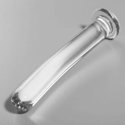 Alternative view of NEBULA SERIES BY IBIZA - MODELO 17 DILDO CRISTAL TRANSPARENTE 18.5 CM -O- 3 CM