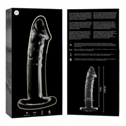 NEBULA SERIES BY IBIZA - MODELO 19 DILDO CRISTAL TRANSPARENTE 18.5 CM -O- 4 CM - piKanteo | Despierta tu lado más piKante