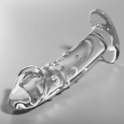 Alternative view of NEBULA SERIES BY IBIZA - MODELO 19 DILDO CRISTAL TRANSPARENTE 18.5 CM -O- 4 CM