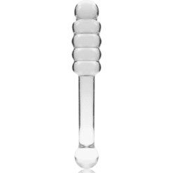 NEBULA SERIES BY IBIZA - MODELO 20 DILDO CRISTAL TRANSPARENTE 20.5 CM -O- 3 CM - piKanteo | Despierta tu lado más piKante