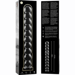 NEBULA SERIES BY IBIZA - MODELO 22 DILDO CRISTAL TRANSPARENTE 21.5 CM -O- 2.5 CM - piKanteo | Despierta tu lado más piKante