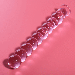 Alternative view of NEBULA SERIES BY IBIZA - MODELO 22 DILDO CRISTAL ROSA 21.5 CM -O- 2.5 CM