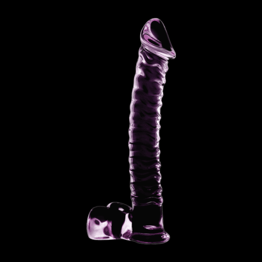 NEBULA SERIES BY IBIZA - MODELO 23 DILDO CRISTAL ROSA 21.5 CM -O- 4 CM - Imagen 7