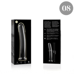 NEBULA SERIES BY IBIZA - MODELO 8 DILDO CRISTAL TRANSPARENTE 14.5 CM -O- 2 CM - piKanteo | Despierta tu lado más piKante