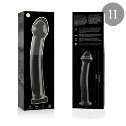 NEBULA SERIES BY IBIZA - MODELO 11 DILDO CRISTAL TRANSPARENTE 16 CM -O- 3 CM - piKanteo | Despierta tu lado más piKante