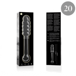 NEBULA SERIES BY IBIZA - MODELO 20 DILDO CRISTAL TRANSPARENTE 20.5 CM -O- 3 CM - piKanteo | Despierta tu lado más piKante