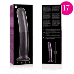 NEBULA SERIES BY IBIZA - MODELO 17 DILDO CRISTAL ROSA 18.5 CM -O- 3 CM - piKanteo | Despierta tu lado más piKante