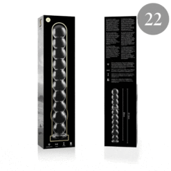 NEBULA SERIES BY IBIZA - MODELO 22 DILDO CRISTAL TRANSPARENTE 21.5 CM -O- 2.5 CM - piKanteo | Despierta tu lado más piKante