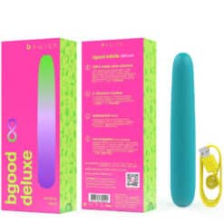 B SWISH - BGOOD INFINITE DELUXE VIBRADOR RECARGABLE SILICONA AZUL - piKanteo | Despierta tu lado más piKante