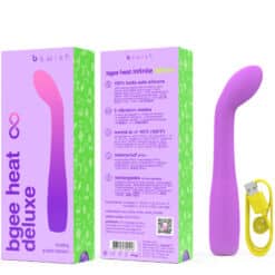 B SWISH - BGEE HEAT INFINITE DELUXE VIBRADOR RECARGABLE SILICONA LAVANDA - piKanteo | Despierta tu lado más piKante