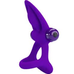 Alternative view of PRETTY LOVE - ANILLO VIBRADOR 10 VIBRACIONES SILICONA VIOLETA