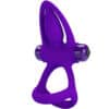 PRETTY LOVE - ANILLO VIBRADOR 10 VIBRACIONES SILICONA VIOLETA - piKanteo | Despierta tu lado más piKante