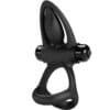 PRETTY LOVE - ANILLO VIBRADOR 10 VIBRACIONES SILICONA NEGRO