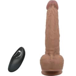 PRETTY LOVE - JONATHAN DILDO SILICONA 3 VIBRACIONES + 3 MEDIDAS INSERCIÓN CONTROL REMOTO 21 CM - piKanteo | Despierta tu lado más piKante