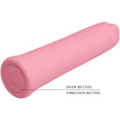 PRETTY LOVE - CURTIS MINI VIBRADOR SUPER POWER 12 VIBRACIONES SILICONA ROSA - piKanteo | Despierta tu lado más piKante