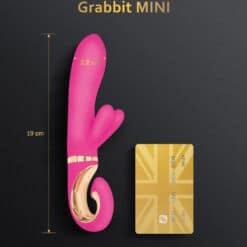 Alternative view of G-VIBE - GRABBIT MINI VIBRADOR SILICIONA ROSA