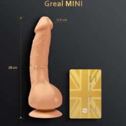 Alternative view of G-VIBE - GREAL MINI DILDO VIBRADOR SILICIONA NATURAL