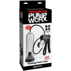 Alternative view of PUMP WORX - BOMBA DE POTENCIA PRO-GAUGE TRANSPARENTE