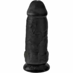 KING COCK - PENE REALÍSTICO CHUBBY 23 CM NEGRO - piKanteo | Despierta tu lado más piKante