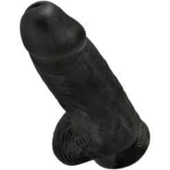 KING COCK - PENE REALÍSTICO CHUBBY 23 CM NEGRO - piKanteo | Despierta tu lado más piKante