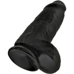 KING COCK - PENE REALÍSTICO CHUBBY 23 CM NEGRO - piKanteo | Despierta tu lado más piKante