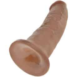 KING COCK - PENE REALÍSTICO 21.7 CM CARAMELO - piKanteo | Despierta tu lado más piKante