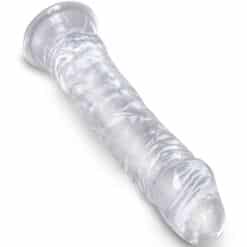 Alternative view of KING COCK - CLEAR PENE REALÍSTICO 19.7 CM TRANSPARENTE